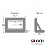 LOCH IS140 Inflatable Screen | Sizes